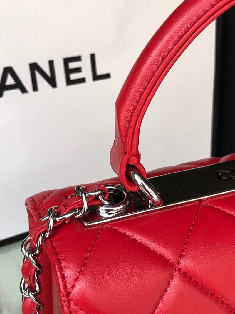 Ch**el top handle bags